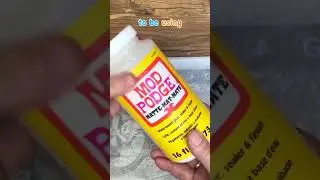 Amazing Glass Jar Graphic Transfer with Tissue Paper!