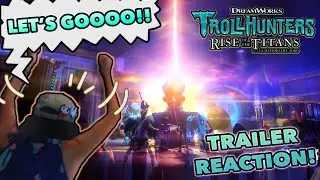 THE ENDGAME IS ALMOST HERE! | Trollhunters: Rise of Titans Trailer REACTION