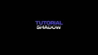 Create shadow typography in Photoshop 