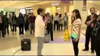 Girl's reaction after boy proposed her