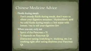 Chinese Medicine Eating Advice: Fluids During Meals