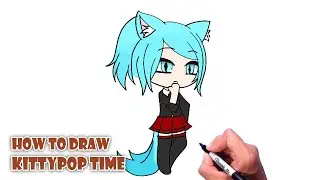 How to Draw Kittypop Time from Gacha Tubers