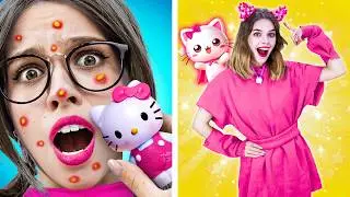 Extreme Hello Kitty Makeover! How to Become Hello Kitty Girl by Crafty Hype Plus