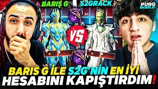 BARIŞ G'NİN HESABI İLE S2G'NİN EN İYİ HESABINI KAPIŞTIRDIK!! 😱 ( 300 DESTANSI?? )  -PUBG Mobile