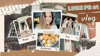 VLOG: LUSH trip az angliai Poole-ba // gyárlátogatás, karácsonyi hangulat & mennyei SPA élmény