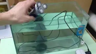что будет если бритву поставить на зарядку под воду?