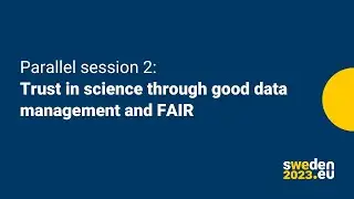 The Potential of Research Data - parallel session 2