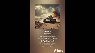 Panzerlied -Opera Rock (AI Suno)