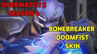 Doomfist Bonebreaker Skin (battle Pass Season 4) Overwatch 2 Legendary Skin