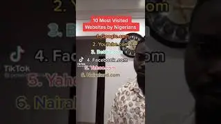 10 Most visited Website By Nigerians
