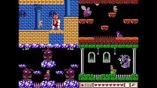 Adventure Island 1-4 - All Bosses (No Damage)