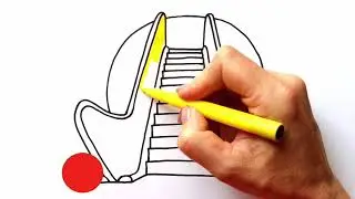 ЭСКАЛАТОР / КРАСОЧНАЯ РАСКРАСКА / УЧИМСЯ РИСОВАТЬ И РАСКРАШИВАТЬ / Нарисуй Ка