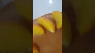 şeftali kek