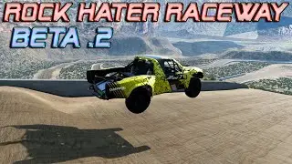 NEW FREE BeamNG Short Course Map Update - Rock Hater Raceway Beta .2