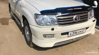 Установка подкрылок Aura. Land cruiser 100