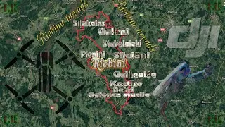 I.K FLY | Riebiņu novads 2020 | No augstuma.С высоты.