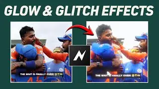 GLOW & GLITCH EFFECT 🔥 | Easy Tutorial in Node Video