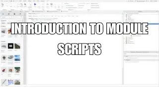 INTRODUCTION TO MODULE SCRIPTS ROBLOX SCRIPTING TUTORIAL 2025