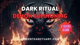👿 Ambience | Dark Ritual | Demon Summoning | 2 hours long