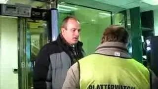 15.1. 10:55 Uhr Platterwatch darf nicht zur Pressekonferenz