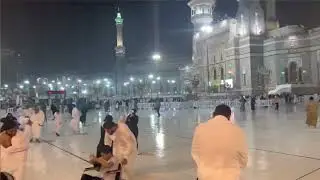 Heavy rain in Makkah