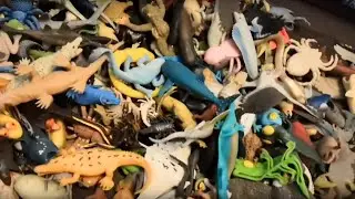 Все игрушки коллекции деАгостини ! Супер Обзор Болотные монстры акулы морские гиганты