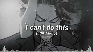 K3NT4! - I can't do this // Edit Audio