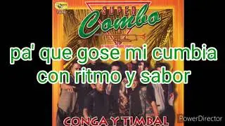 súper combo conga y timbal letra