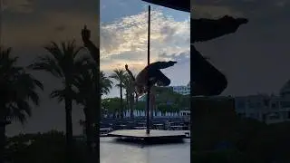 #aerialist #pole #poledance #poletricks #poletraining #circus