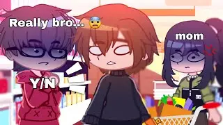 When you see your teacher at grocery store 😨 [ Gacha Club ]