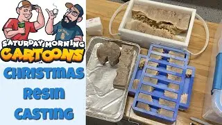 Christmas Resin Casting - LIVE - Hybrid Turning Blanks
