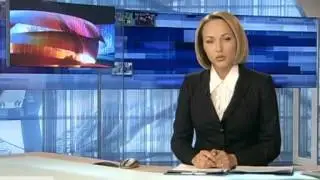 Начало новостей в день траура (Первый канал, 09.12.2008)