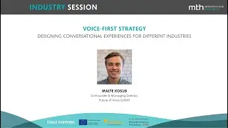 MTH Conference 2019: Voice First Strategy - Malte Kosub
