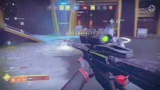 When you use aim assist with a sniper rifle (Destiny 2 PC)