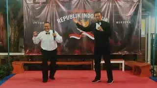 Gerrrr ! MC HUT RI ke 79 di Perumahan Dalem Teratai Asri