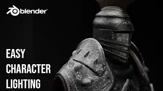 Красивое освещение персонажей в Blender / Cool character lighting in Blender