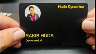 Nfc smart digital business card || Rakib huda