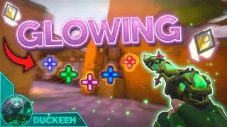 Beautiful GLOWING Crosshairs With ANY Color in ValorantCC