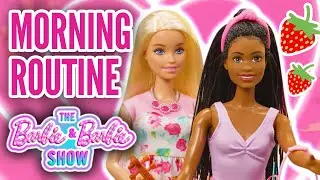 Barbie Россия | Клубничный блеск для губ Барби. Обычное утро Бруклин и файлы попзвезд. +3