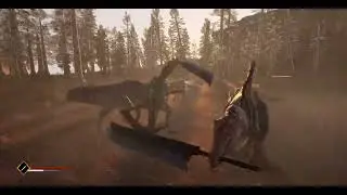 DinoBlade With Environment test