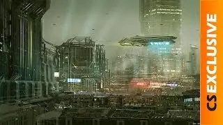 Sci-fi city - Concept Art ( 