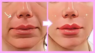 [4-MIN] ANTI-AGING SMILE LINES EXERCISE + MASSAGE🔥LAUGH LINES, NASOLABIAL FOLDS, DROOPY LIP CORNERS