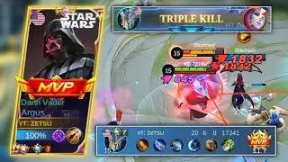 NEW META!!! TOP SUPREME ARGUS BEST BUILD 2022 | ARGUS ROTATION AND OUTPLAYS | MOBILE LEGENDS
