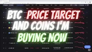 BTC Next Support Level Target And Coins I'm Buying At Discount Now
