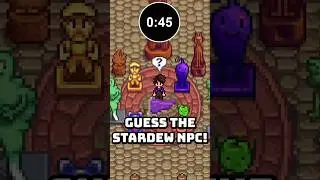 Guess The Stardew Valley NPC 