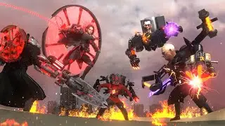 skibidi war part 2  ( G Man vs Astro Duchess )