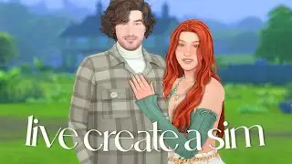 Creating The CUTEST Couple LIVE🤍| The Sims 4: Create A Sim