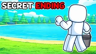 YOU Found a SECRET ENDING in Roblox Drain the Lake..