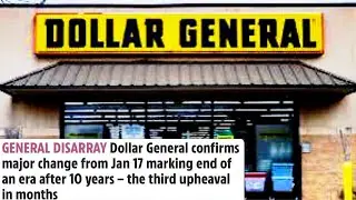 Dollar General CONFIRMED Major Changes January 17, 2024
