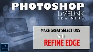 Photoshop  CC Tutorial for Beginners: How to extract hair easily using Refine Edge